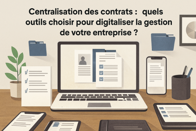 Centralisation et gestion digitale des contrats en entreprise (PME, indépendants, start-up)
